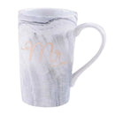 Large Ceramic Coffee Mugs Large Handle for Men Women  D118  gray