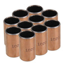 10Pcsset SF1 Bronze Bushing Bearing 10mm x 12mm x 20mm Bush Motor Sleeve Su N3L9