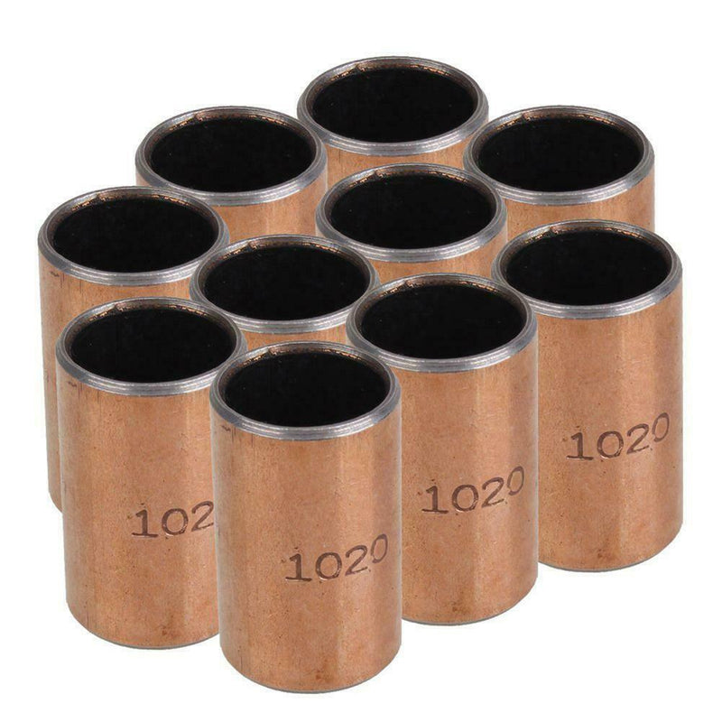 10Pcsset SF1 Bronze Bushing Bearing 10mm x 12mm x 20mm Bush Motor Sleeve Su N3L9