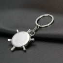 Unisex Fashion Compass Metal Car Keyring Keychain Key Chain Ring Keyfob Gift Gw