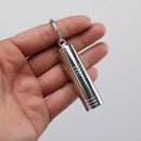 Travel Pill Box Bottle Holder Waterproof Container Keychain Medicine Case