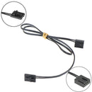 12V 10Way 4pin Fan Hub Speed Control Regulator CPU Fan Interface For PC Case BX