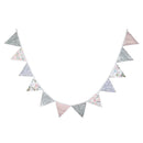 12 Flags 3.2m Double-side Printed Bunting Pennant Cotton Fabric Flag Banner