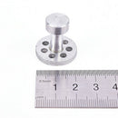 6Pcs Aluminum Glue Puller Tabs Car Body Dent Repair Hail Removal Tool PAD ME