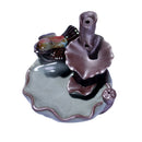 Incense Cones Stick Censer Joss Scent Backflow Burner Ash Catcher Magpie