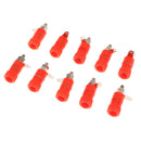 10 pieces 4mm Banana Plug Socket Jack Banana Binding Post Connector Terminal