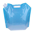 10L Folding Drinking Water Carrier Bag for Outdoor Camping Hiking BBQ Blue