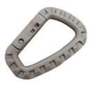 5x Buckle Key Chain D-Ring Snap Plastic Clip Hook Outdoor Carabiner Camping rty