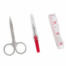 68*Home Travel Thread Threader Needle Tape Measure Scissor Sewing Kit Emergency