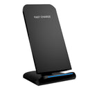 Multifunction Fast Charging Dock with 2-Coil Wireless Charger for
