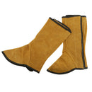 Artificial Leather Leg warmer Weld Heat insulation Protection Yellow