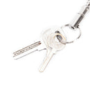 2Pcs Outdoor Backpack Key Ring Carabiner Double Key Ring Padlock Keychain   Z