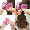 30PCS DIY Silicone Hair Curlers Set Kit Soft Rollers Hair Care No Hea E7D3