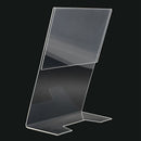 Menu Holder Acrylic Size: A5 Leanback portrait B5Z6