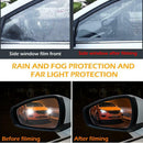 Car Side Window Rainproof Films+Rearview Mirror Styling Stickers Decals