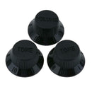 3pcs Plastic Electric Guitar Volume Adjusting Rotary Knob Potentiometer Cap