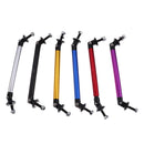2Pcs Tone Aluminum Car Front Bumper Lip Splitter Tie Rod 10cm 3.9inch Purple