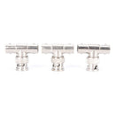 5Pcs BNC Male To Dual 2 Female T Splitter Connector Adapter For CCTV Camera DV3C