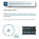 Bi016 Battery Gauge Battery Agm Gel Volt Meter Battery Indicator With Hour