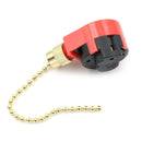 Zing Ear ZE-268S1 Switch 4 Wire 3 Speed Ceiling Fan Light Switch Pull Chain  JR