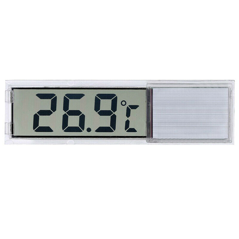 Mini Transparent Digital Thermometer LED Temperature Meter for Aquarium P2P8