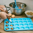 24 Cup Silicone Mini Muffin Bun Cupcake Baking Bakeware Pan Mould Tray M8S5