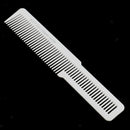 Professional Flat Top Comb Hair Care Stylist Hair Cutting Tool White