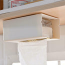 Kitchen Tissue Box Wall Mounted Napkin Dispenser Toilet Paper Towels Holder