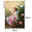 5D Girl Kiss Pigeon Diamond Painting Embroidery DIY Cross Stitch Home Decor
