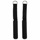 2x Black Tricep Rope Cable Attachment Handle Bar Resistance Gym Training Ba V5N7