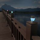 Solar Powered Color Change LED Diamond Light Garden Outdoor Yard Path Chandelier