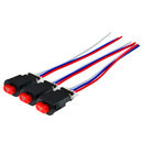 Motorcycle Hazard  Switch Double Warning Flasher Emergency Signal w/3 Wires %x