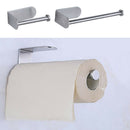 2x Self Adhesive Wall Mounted Tissue Holder
