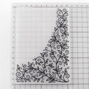 Flower Printed DIY Scrapbooking Plastic Embossing Template Folder Stencils