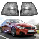 2x Smoked Lens Car Corner Lights w/o Bulbs for 3 Series E36 4DR 1992-1998 A