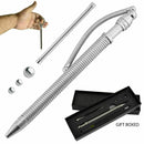 Magnetic Fidget Pen Ball Point Spring Metal Roller Stress Toys Relief E7R2