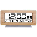 Thermometer Digital Alarm Clock Thermometer Weather Station LCD Indoor Offi