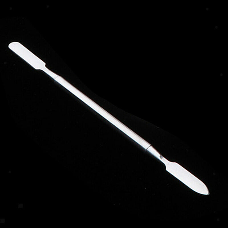 2pcs Makeup Tools Stainless Steel Palette Spatula Cosmetic Blending