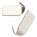 8 pieces Stainless Steel Self-adhesive Sticky Hooks Wall Storage Hanger