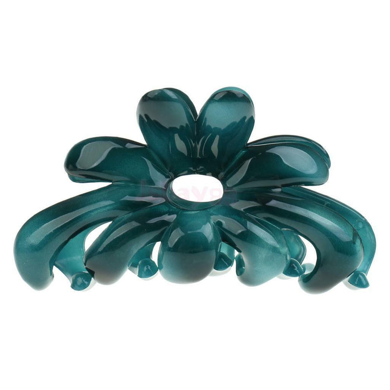 Green Hair Claw Clamp Clip Acrylic Barrette Hair Accessories Hairwear Holder