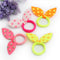 10pcs Rabbit Ears Hair Holders Hair Accessories Child Girl Rubber HairBand MOAU
