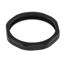 5pcs Microphone Slip Anti-Rolling Protection Ring Mic Silicone Ring  Black