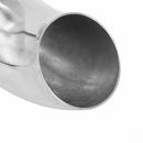 60mm OD Stainless Steel Car Exhaust Weld 90Degree Bend Elbow Pipe Fitt EWU