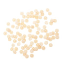 200x Screw Cover Cap Washer Flip Tops Decor for Car Home Beige+Black
