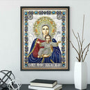 5D DIY Special Shaped Diamond Painting God Cross Stitch Mosaic Craft Kits
