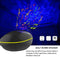 2-in-1 Projection Lamp and Bluetooth Speaker 8 Colors Changing Black