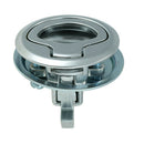 2 pcs Boat RV Door Cabinet Slam Latch Round Hatch Latch Assembly, Alloy
