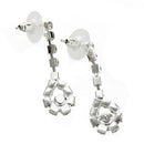 Beautiful Bridal Wedding Crystal Necklace Earrings Set