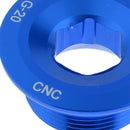 1PC Blue Aluminum Crank Arm Fixing Bolt For SHIMANO 590 596 XT XTR Chainwheel