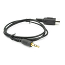 High Quality Car Black 13pin AUX IN Audio Cable CD changer to auxiliary MP3 F1J2